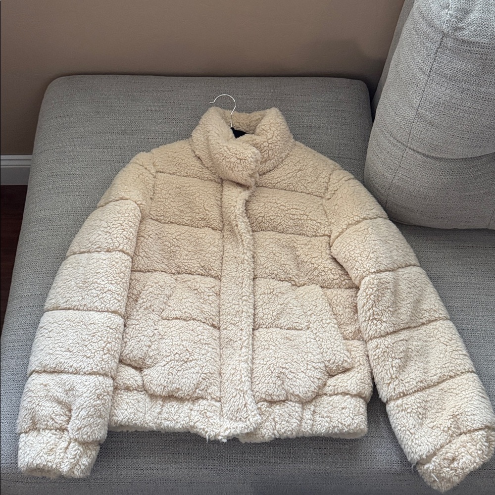 UpWest Sherpa Puffer Cream